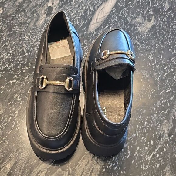 BRAM NEW TOP MODA WOMEN'S LUG SOLE LOAFER WITH HORSEBIT - Picture 5 of 15